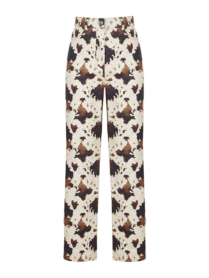 Nocturne Hayvan Desenli Pantolon