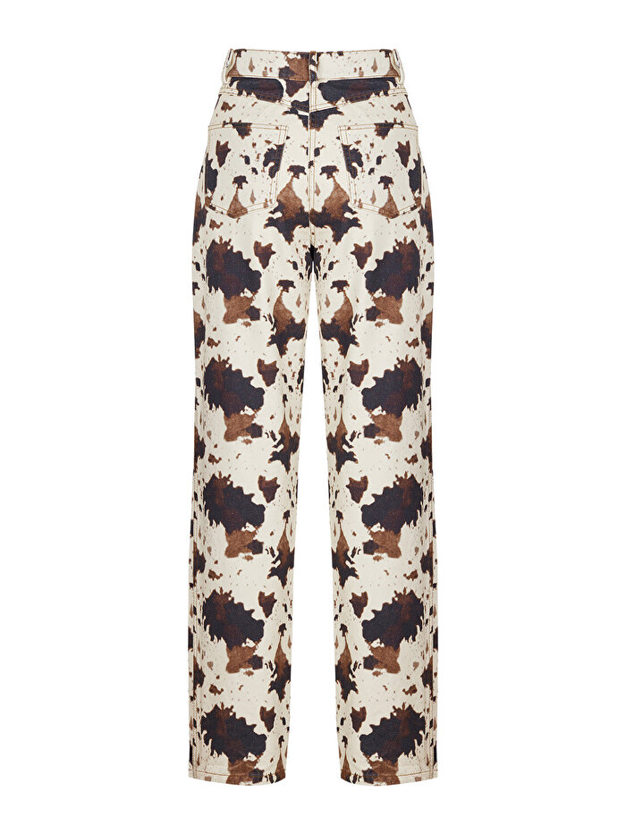Nocturne Hayvan Desenli Pantolon