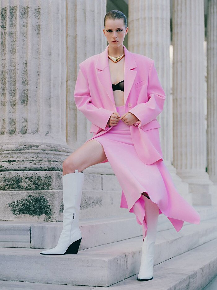 Nocturne Asimetrik Tasarım Etek