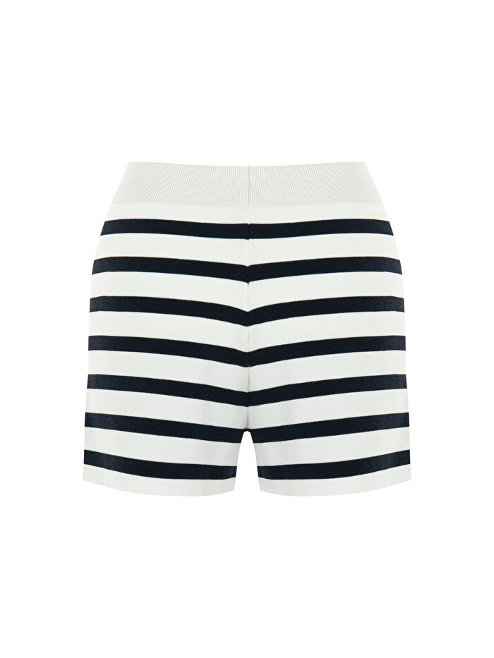 Nocturne Çizgili Şort
