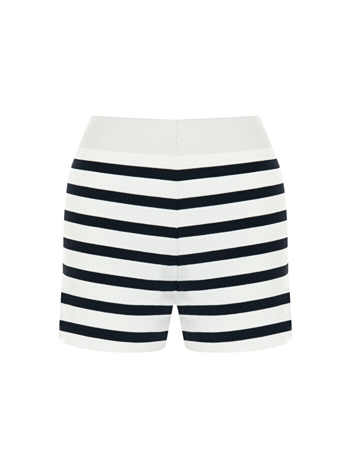 Nocturne Çizgili Şort