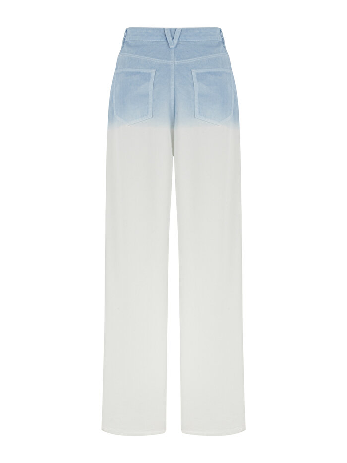 Nocturne Degradeli Yüksek Bel Jean Pantolon