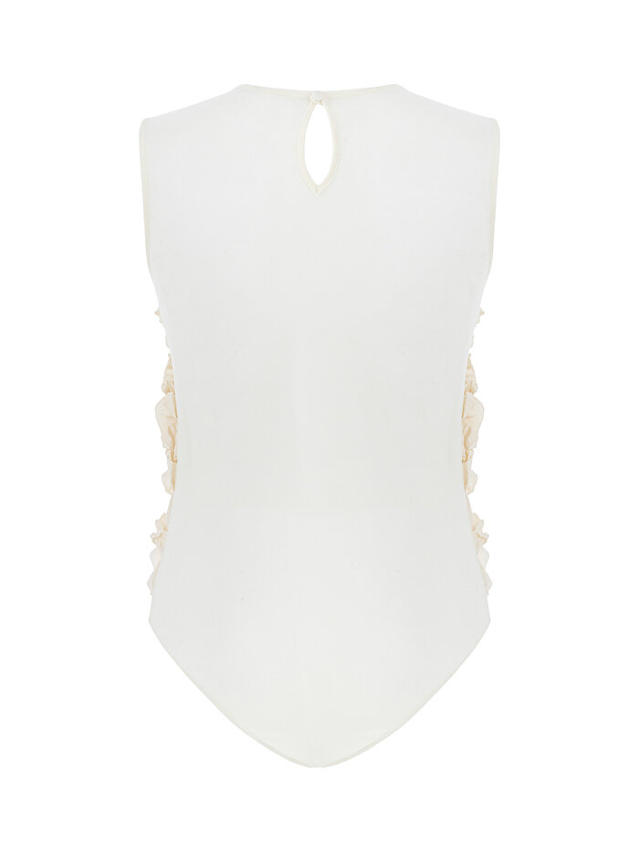 Nocturne Fırfır Detaylı Tül Body