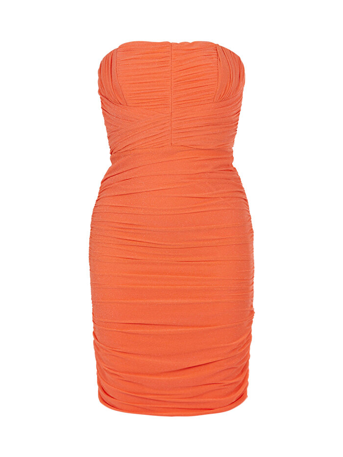 Nocturne ParıItılı Drape Elbise