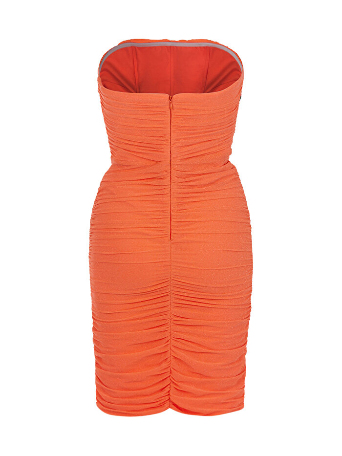 Nocturne ParıItılı Drape Elbise