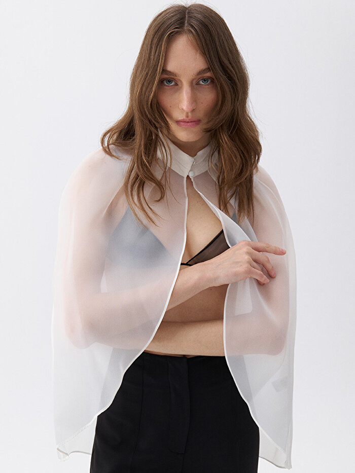 Nocturne Düğme Detaylı Bolero