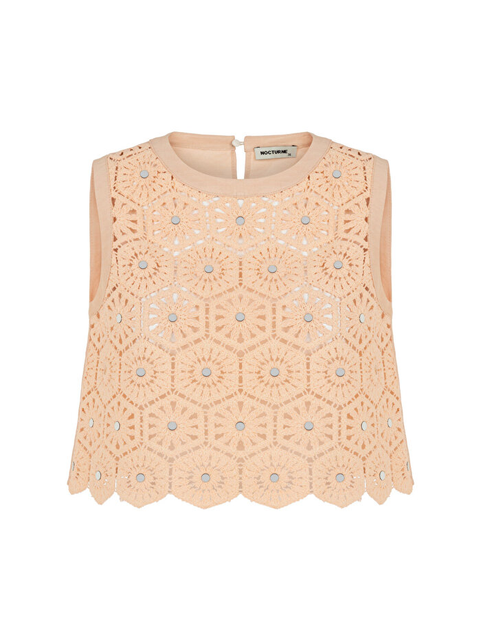 Nocturne Brode Tasarımlı Bluz