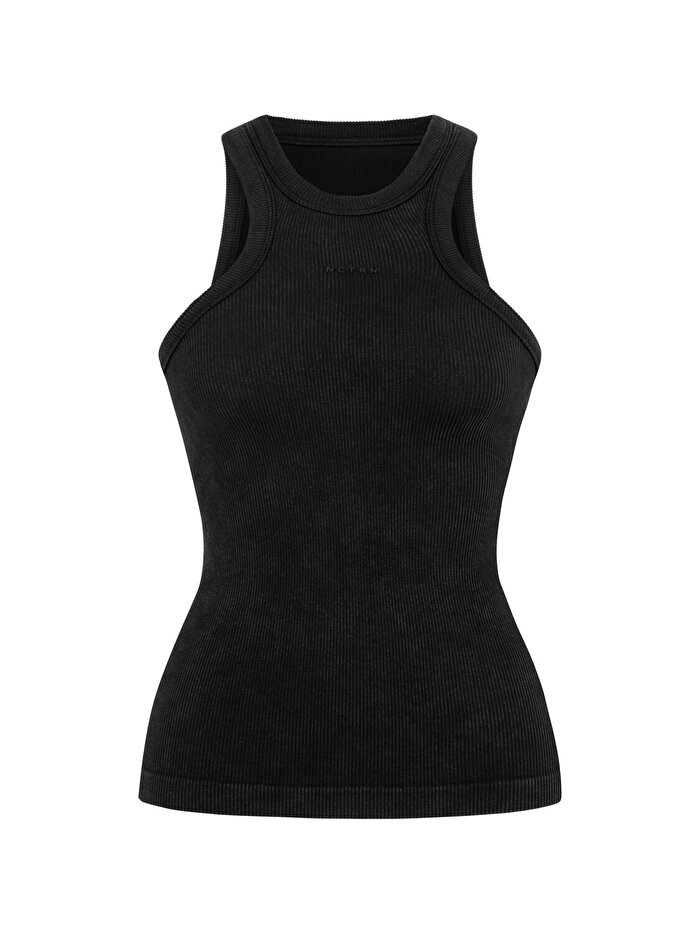 Nocturne Halter Yaka Crop Top