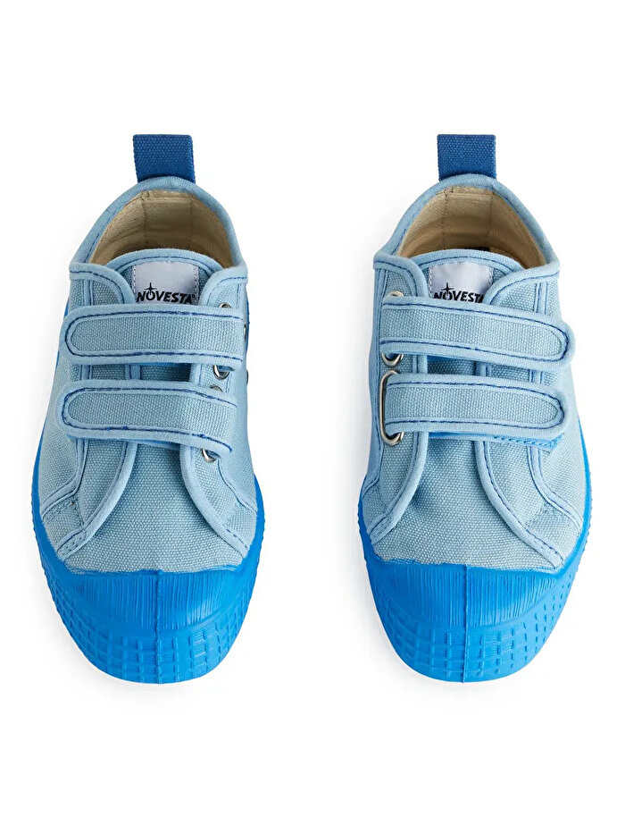 Nocturne Star Master Kid Velcro Contrast Stitching Kanvas Sneaker