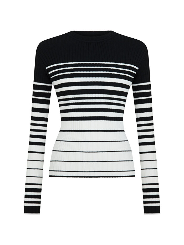 Nocturne Fitilli Triko Kazak