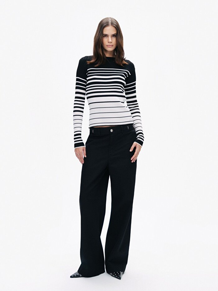 Nocturne Fitilli Triko Kazak