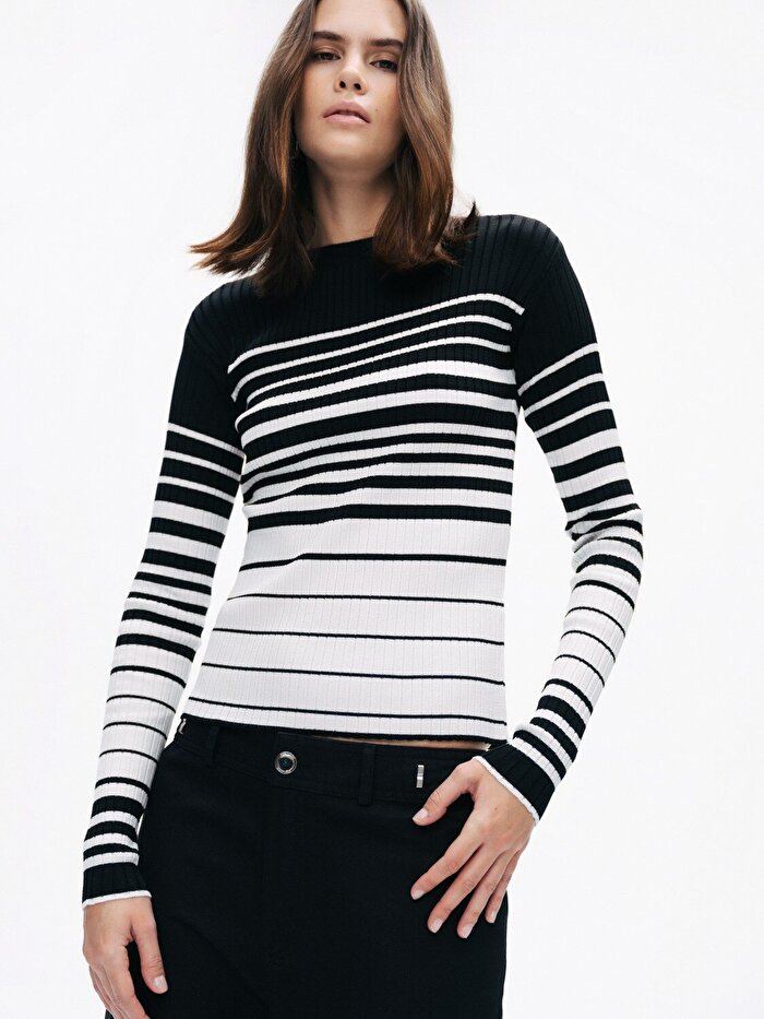 Nocturne Fitilli Triko Kazak