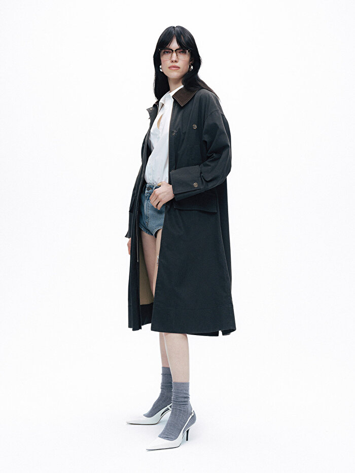 Nocturne Garnili Midi Trençkot