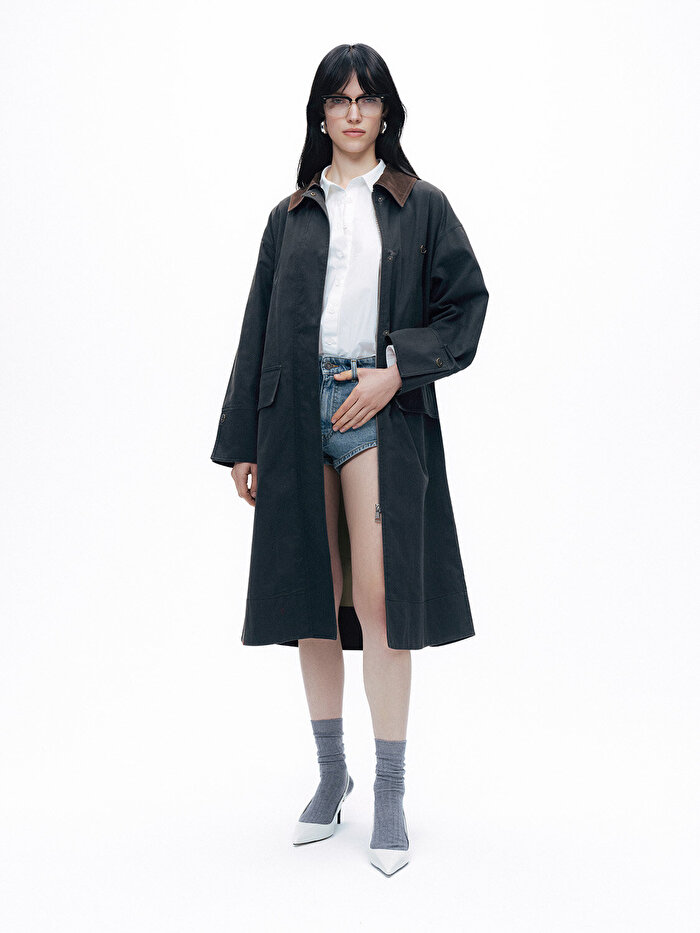 Nocturne Garnili Midi Trençkot