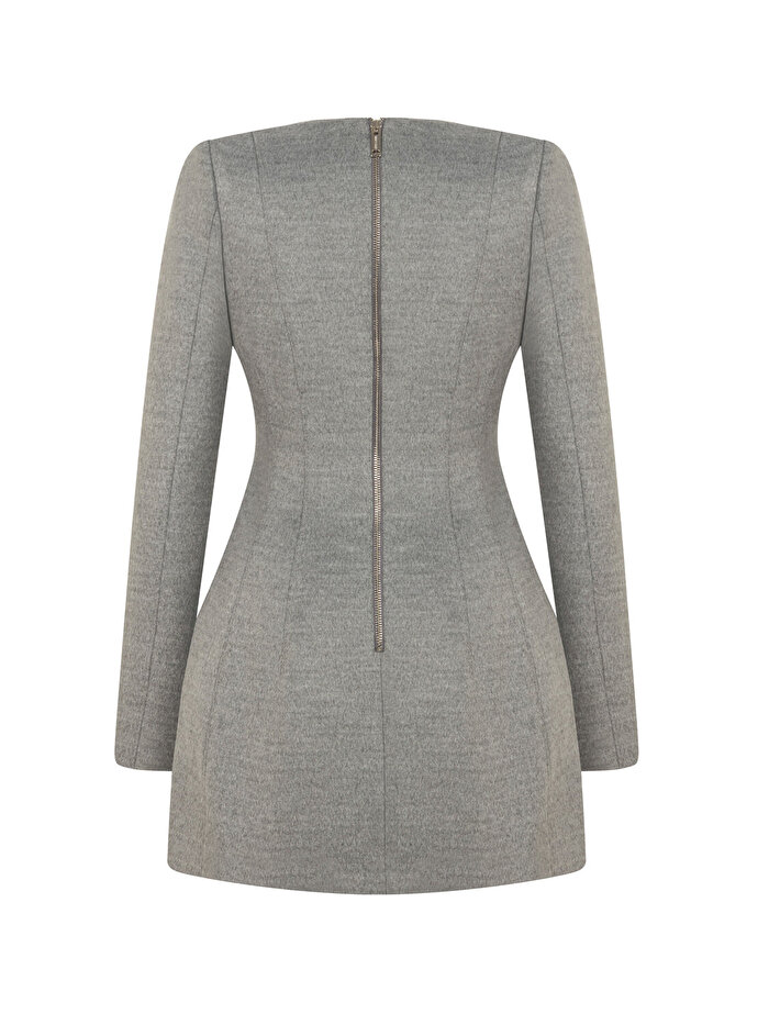 Nocturne Vatkalı Mini Elbise