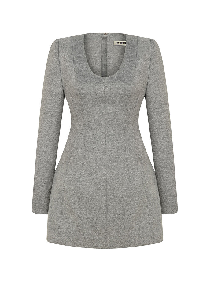 Nocturne Vatkalı Mini Elbise