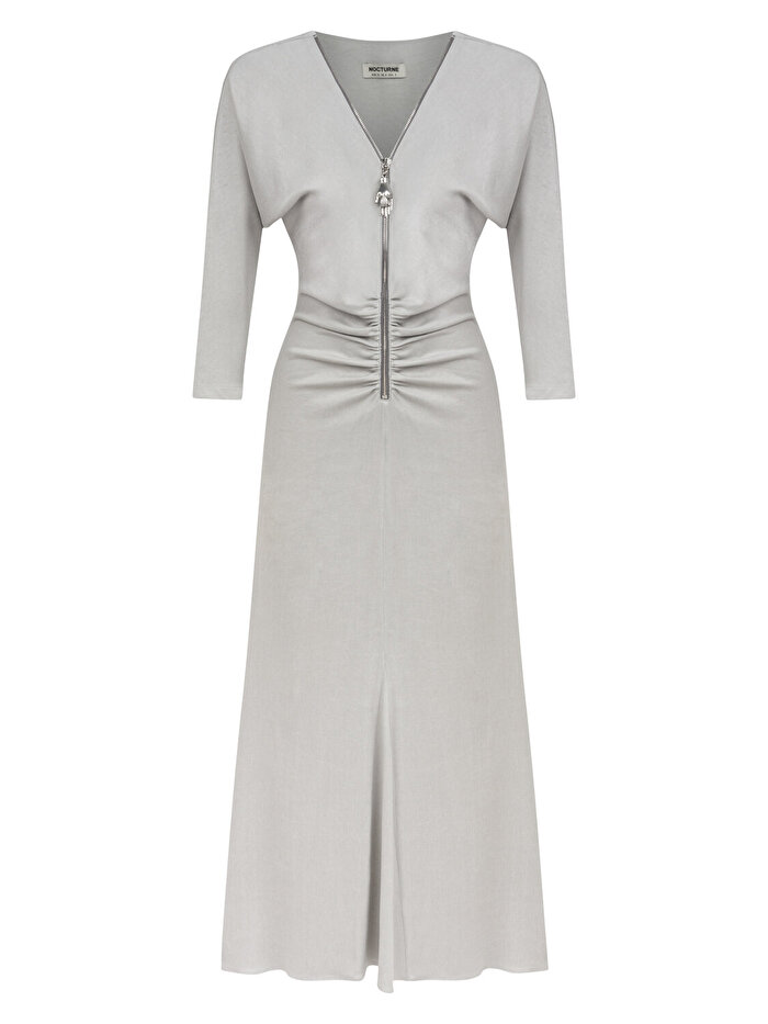 Nocturne Drape Detaylı Elbise