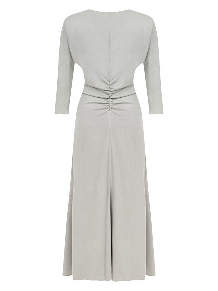 Nocturne Drape Detaylı Elbise