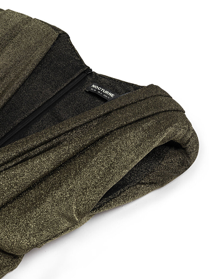 Nocturne Vatkalı Maxi Elbise