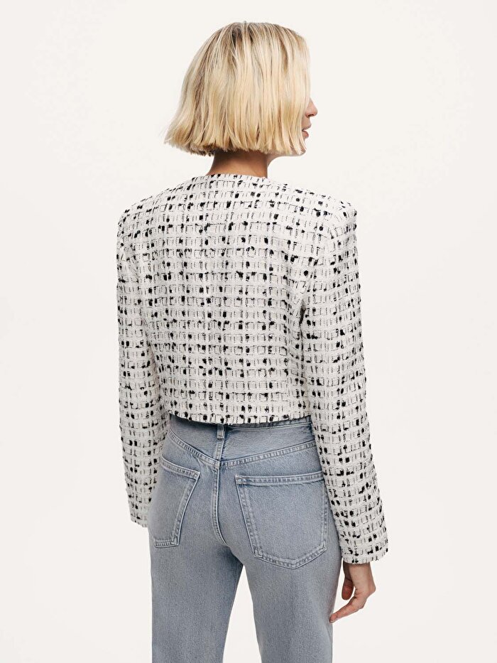 Nocturne Vatkalı Tüvit Ceket