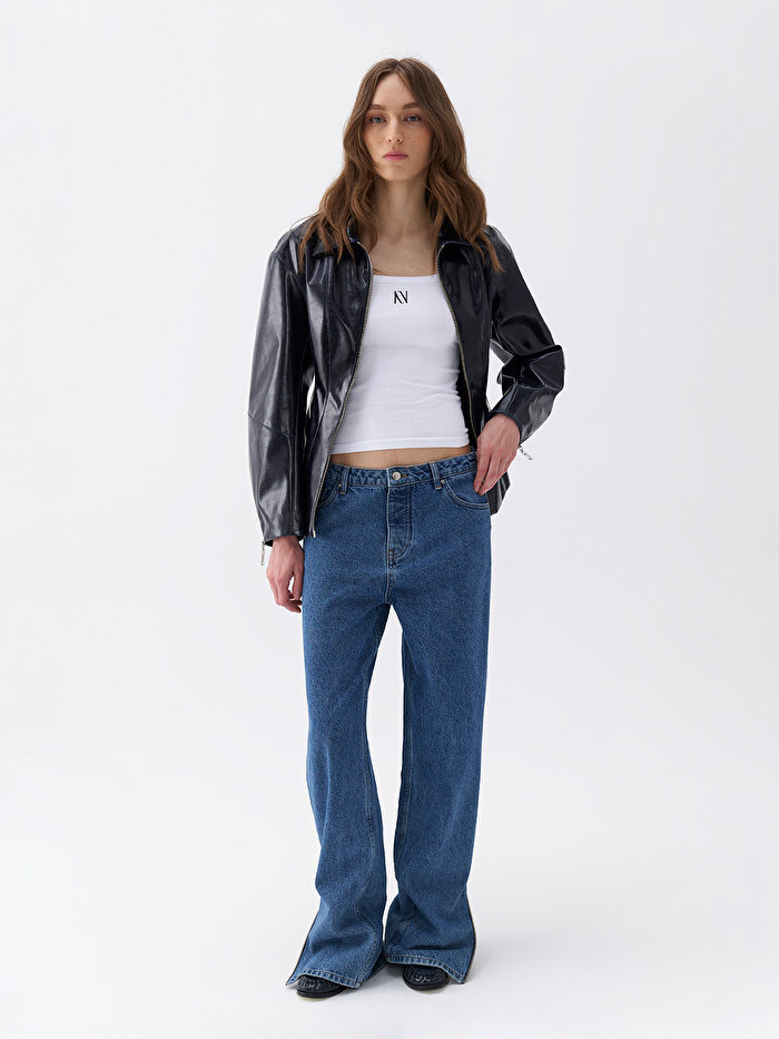 Nocturne Suni Deri Ceket