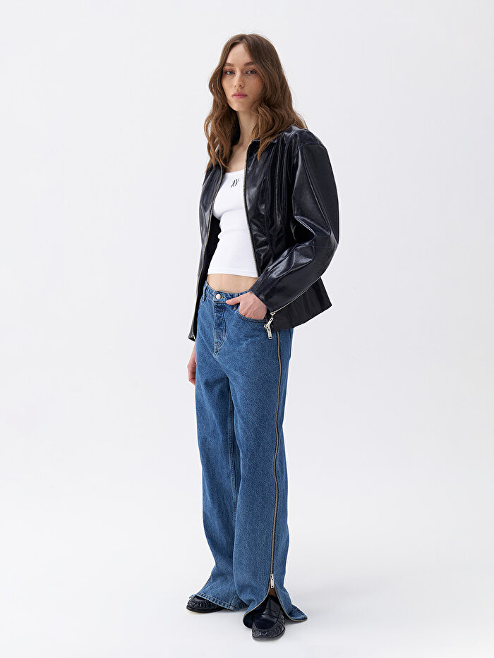 Nocturne Suni Deri Ceket