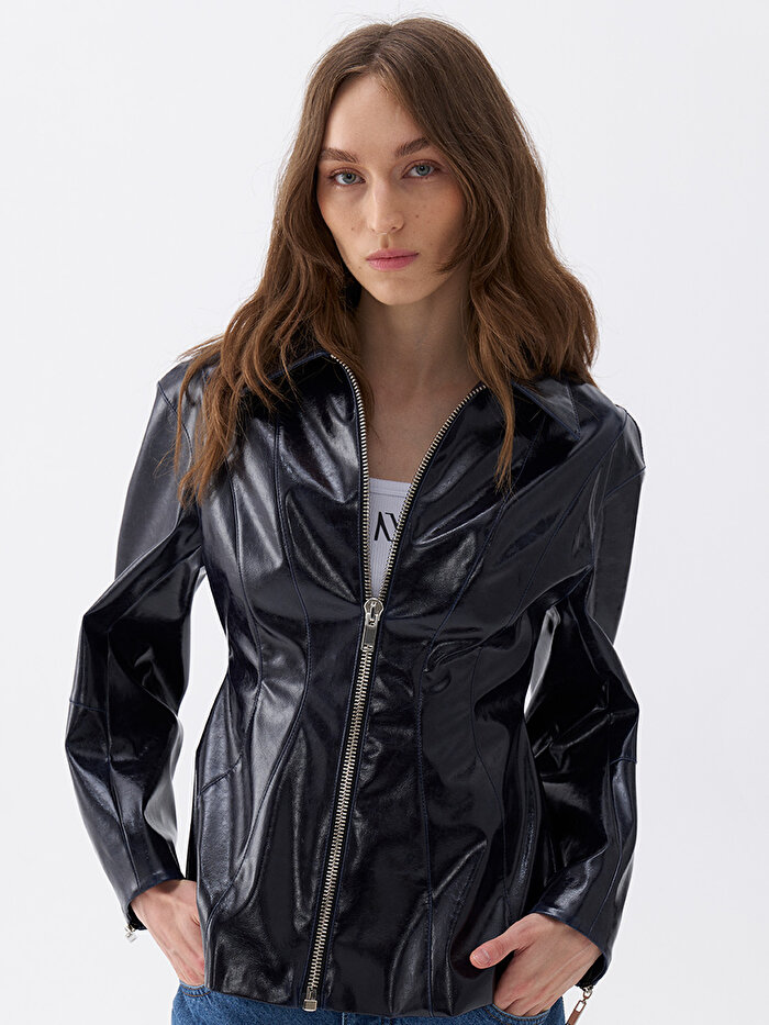 Nocturne Suni Deri Ceket