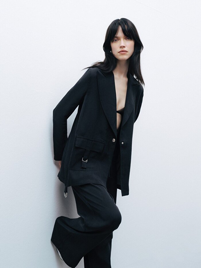 Nocturne Cepli Kruvaze Ceket