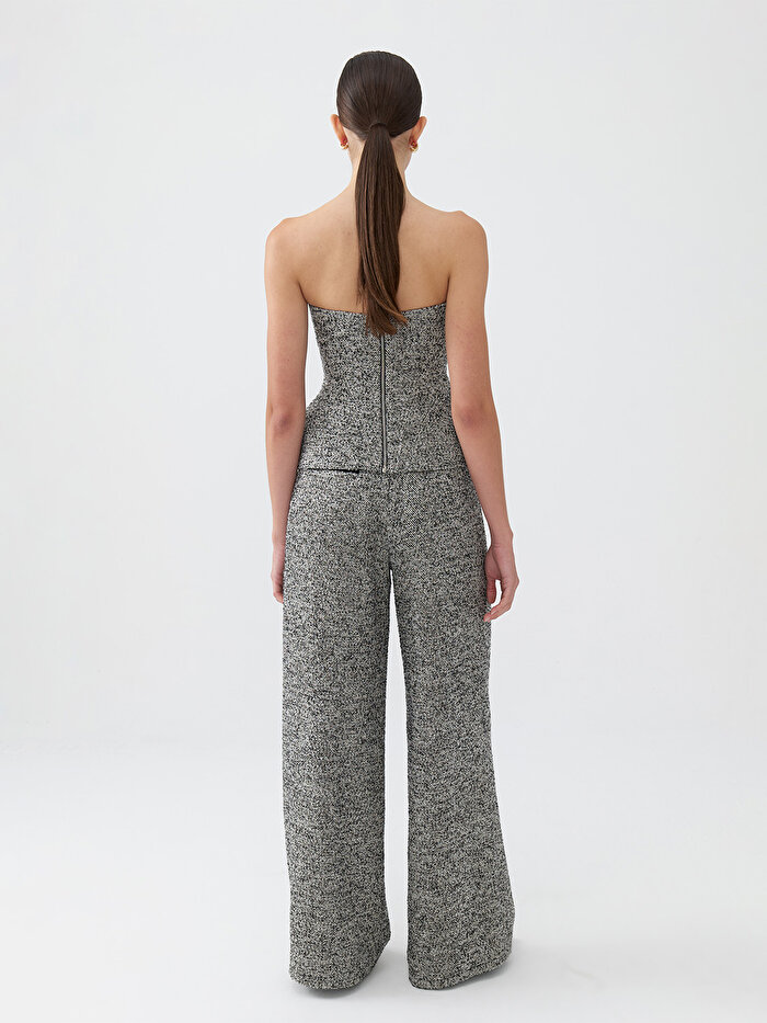 Nocturne Straplez Kalp Yaka Bluz