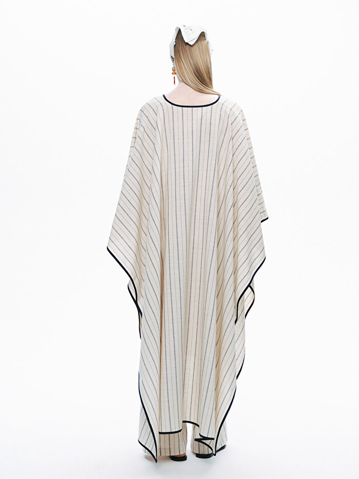 Nocturne Çizgili Kaftan