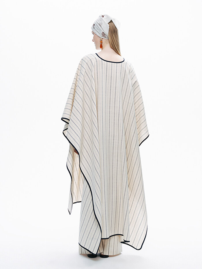 Nocturne Çizgili Kaftan