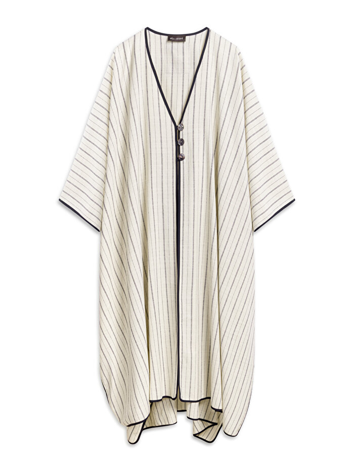 Nocturne Çizgili Kaftan