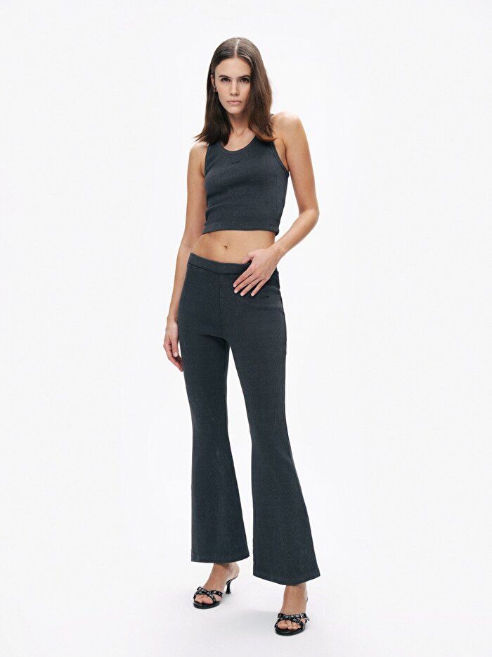 Nocturne Fitilli İspanyol Paça Pantolon