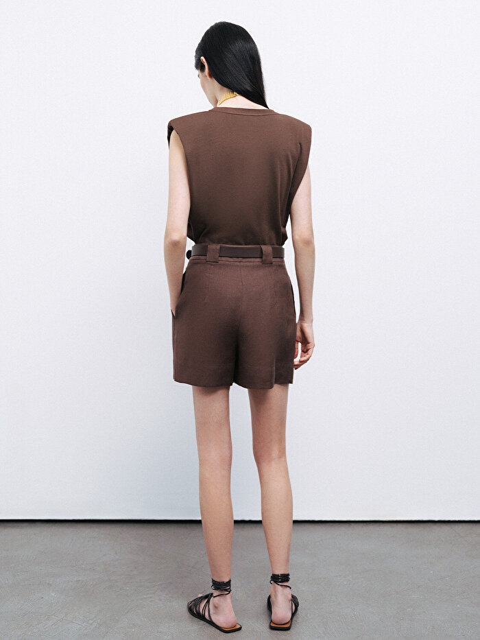 Nocturne Vatkalı Basic Tişört