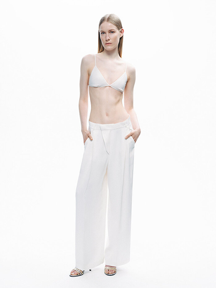 Nocturne Asimetrik Pat Detaylı Pantolon