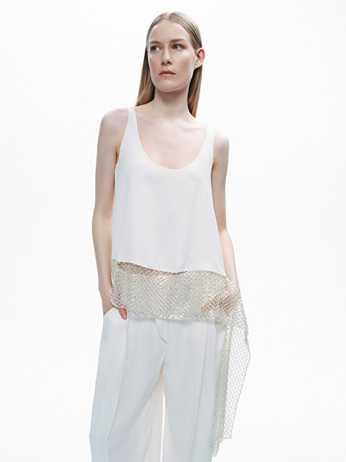 Nocturne Bağlama Detaylı Bluz