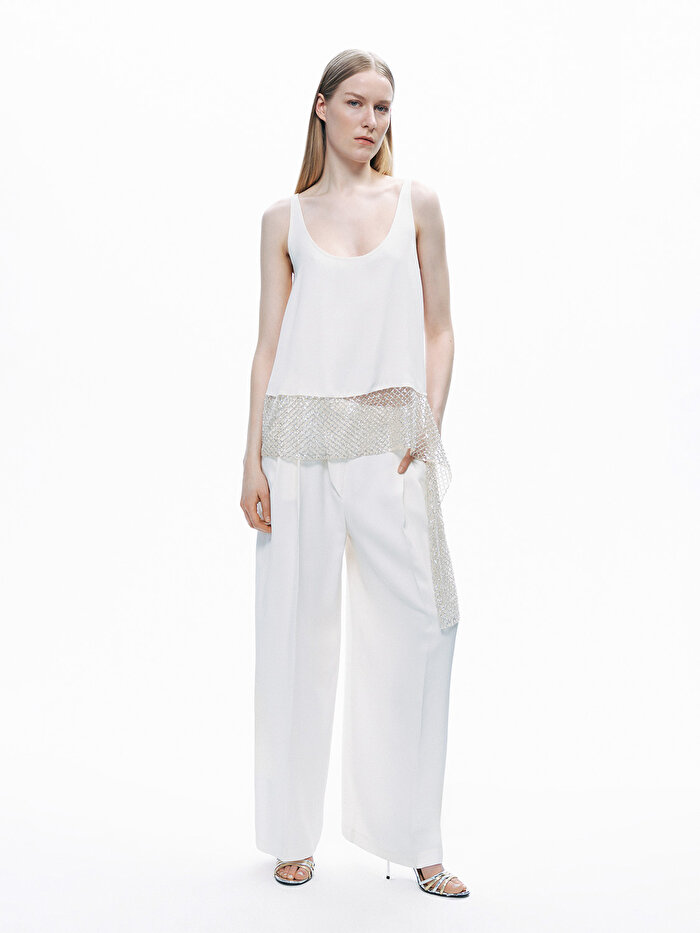 Nocturne Bağlama Detaylı Bluz