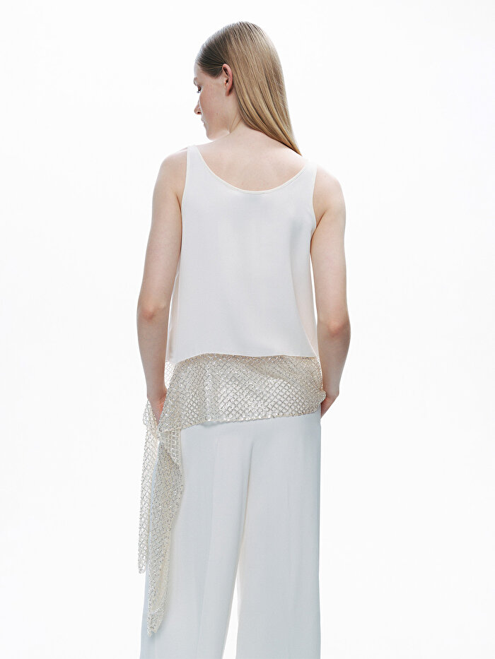 Nocturne Bağlama Detaylı Bluz