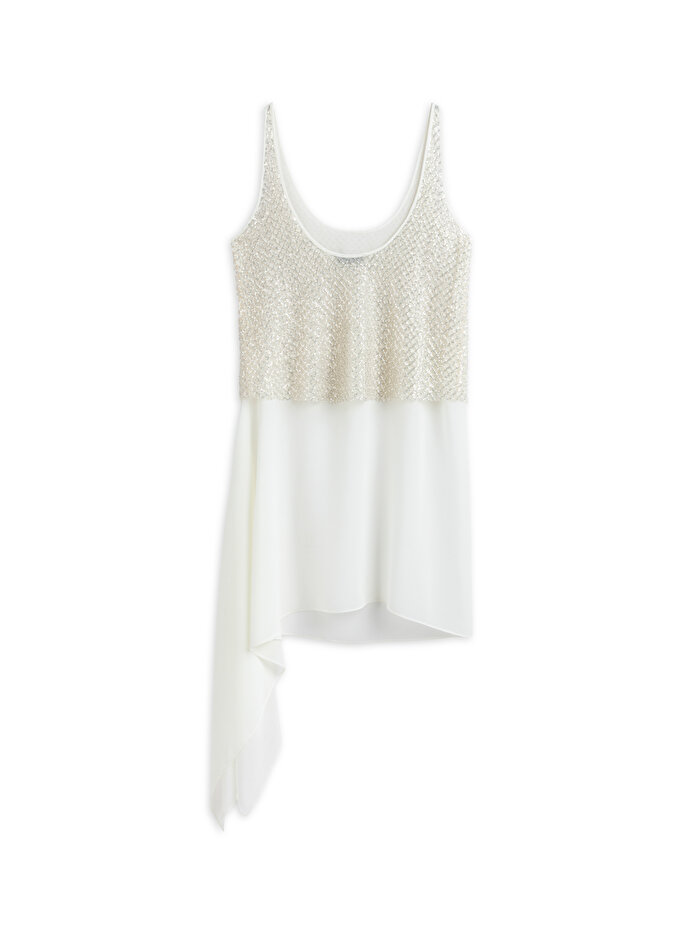 Nocturne Kristal Taş Detaylı Bluz