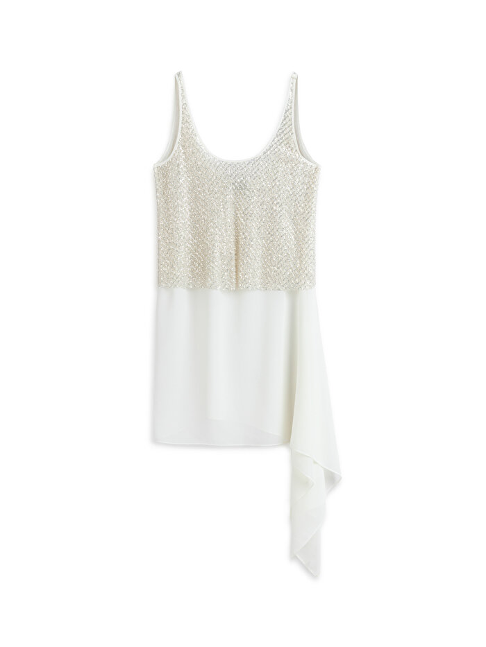 Nocturne Kristal Taş Detaylı Bluz