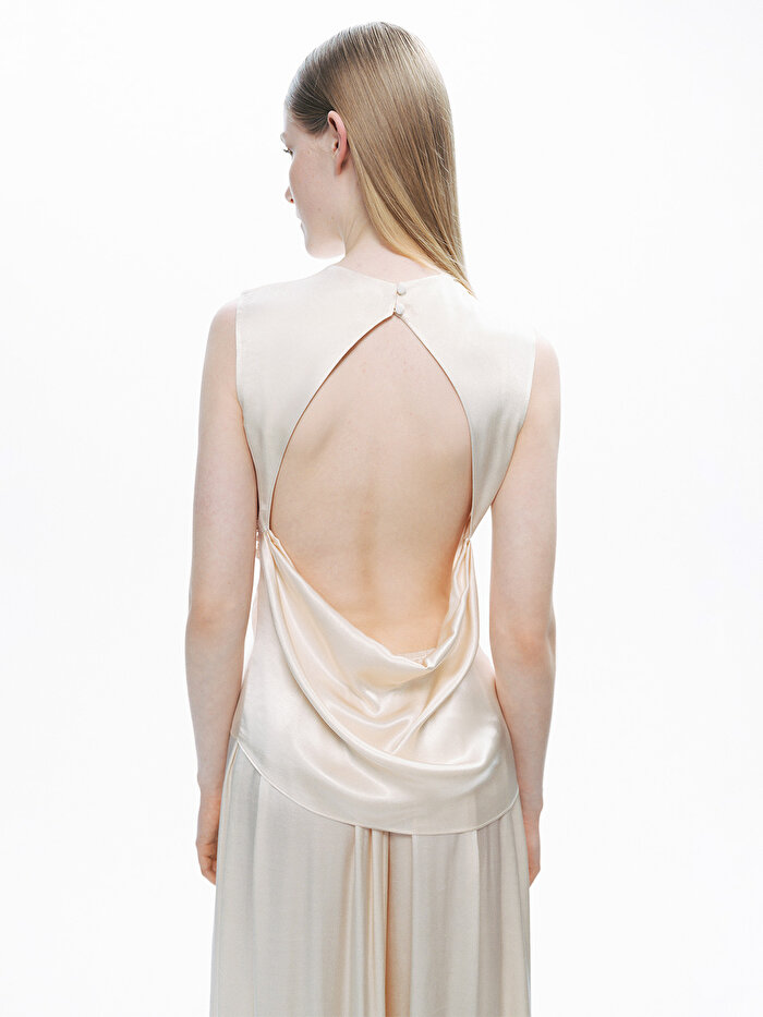 Nocturne Degaje Dekolte Tasarımlı Bluz