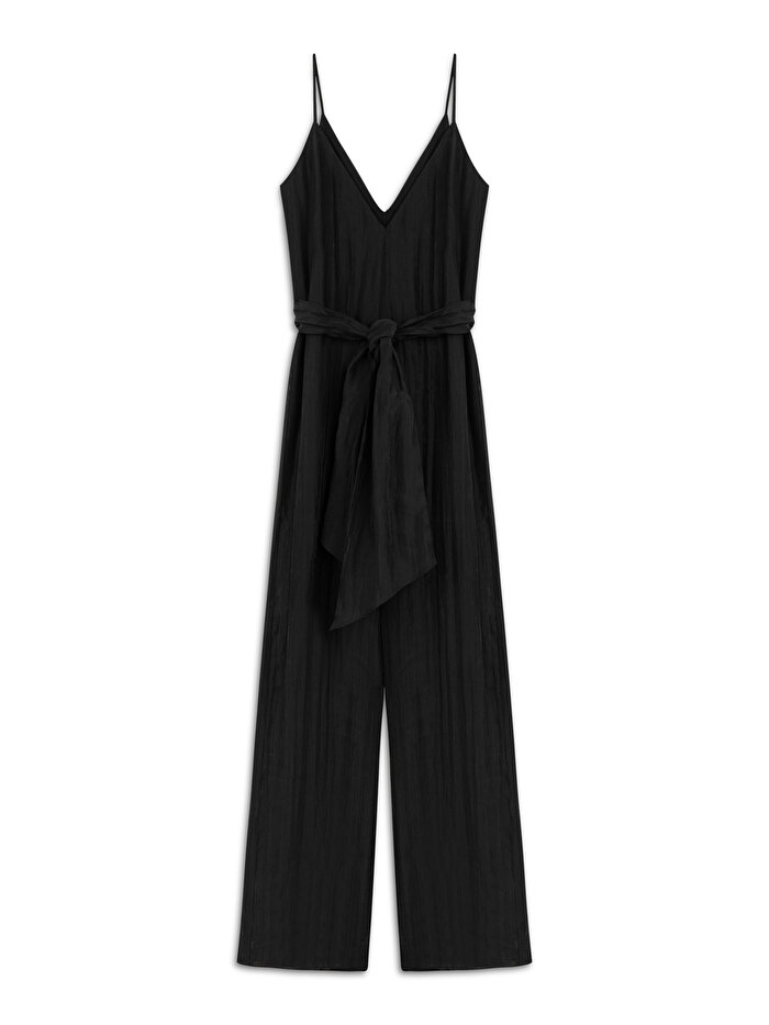 Nocturne Metal Aksesuarlı Tulum