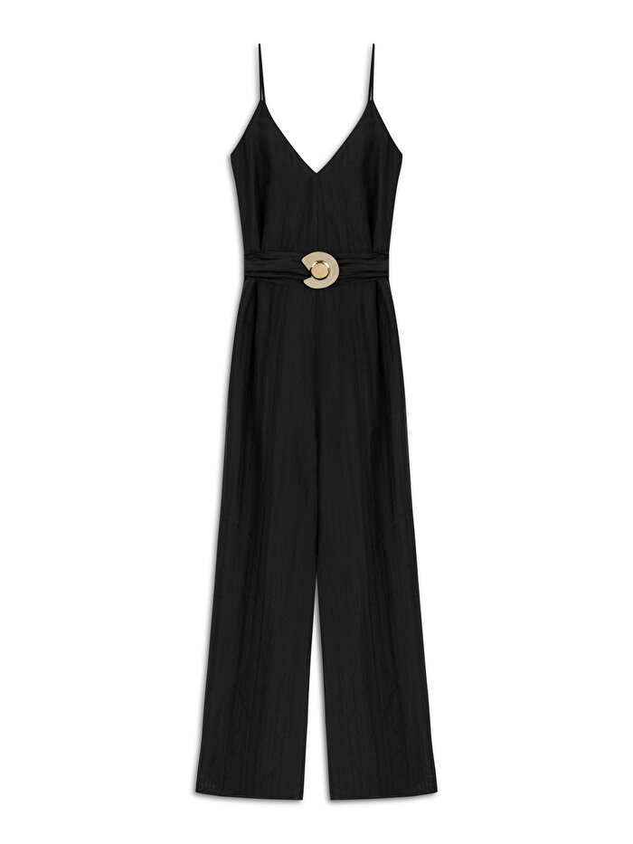 Nocturne Metal Aksesuarlı Tulum