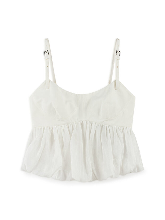 Nocturne Kemer Askı Detaylı Bluz