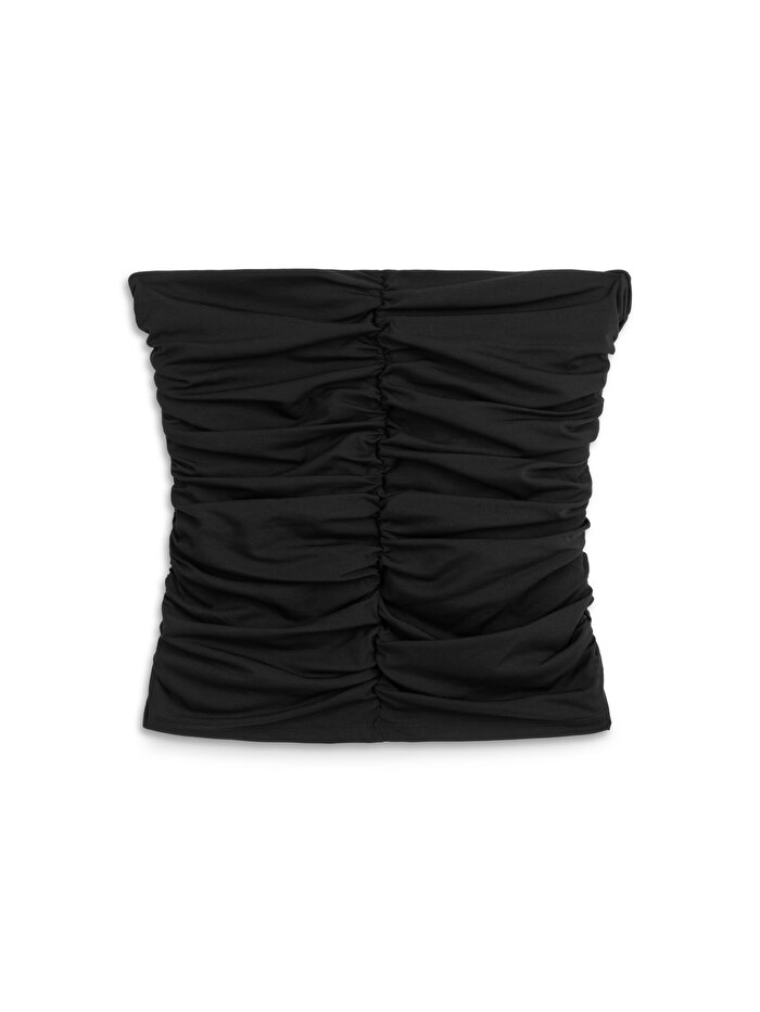 Nocturne Drape Tasarımlı Crop Top