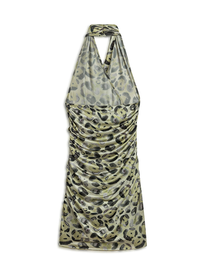 Nocturne Desenli Mini Elbise