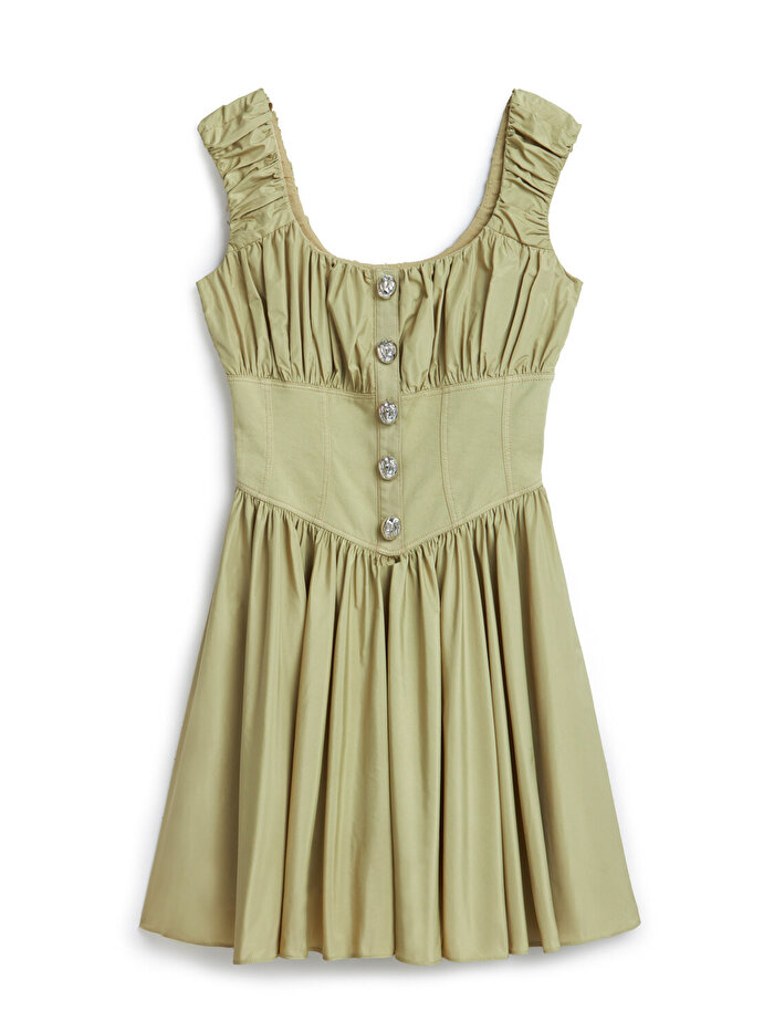 Nocturne Korse Görünümlü Mini Elbise