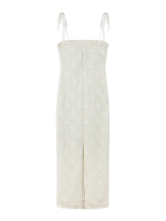 Nocturne Taşlı Brodeli Elbise