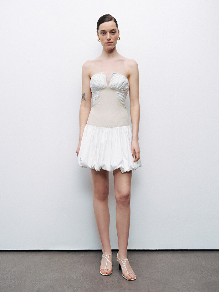 Nocturne Straplez Mini Elbise