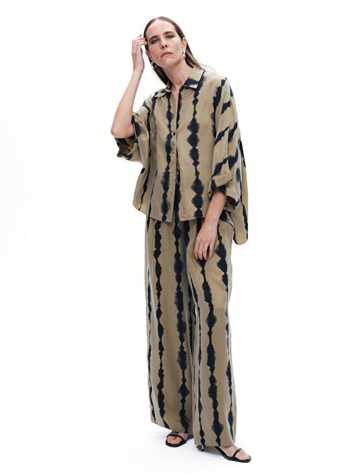 Nocturne Dökümlü Gömlek